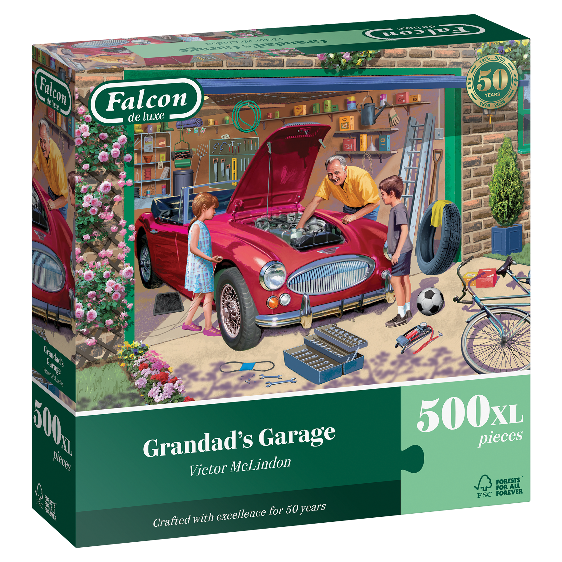 Falcon - Grandad's Garage (500XL pieces)
