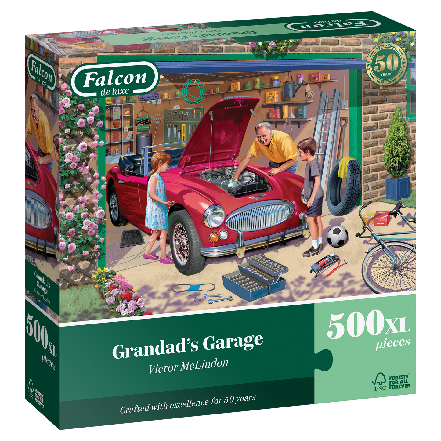 Falcon - Grandad's Garage (500XL pieces)