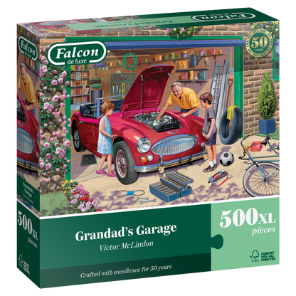 Falcon - Grandad's Garage (500XL pieces)