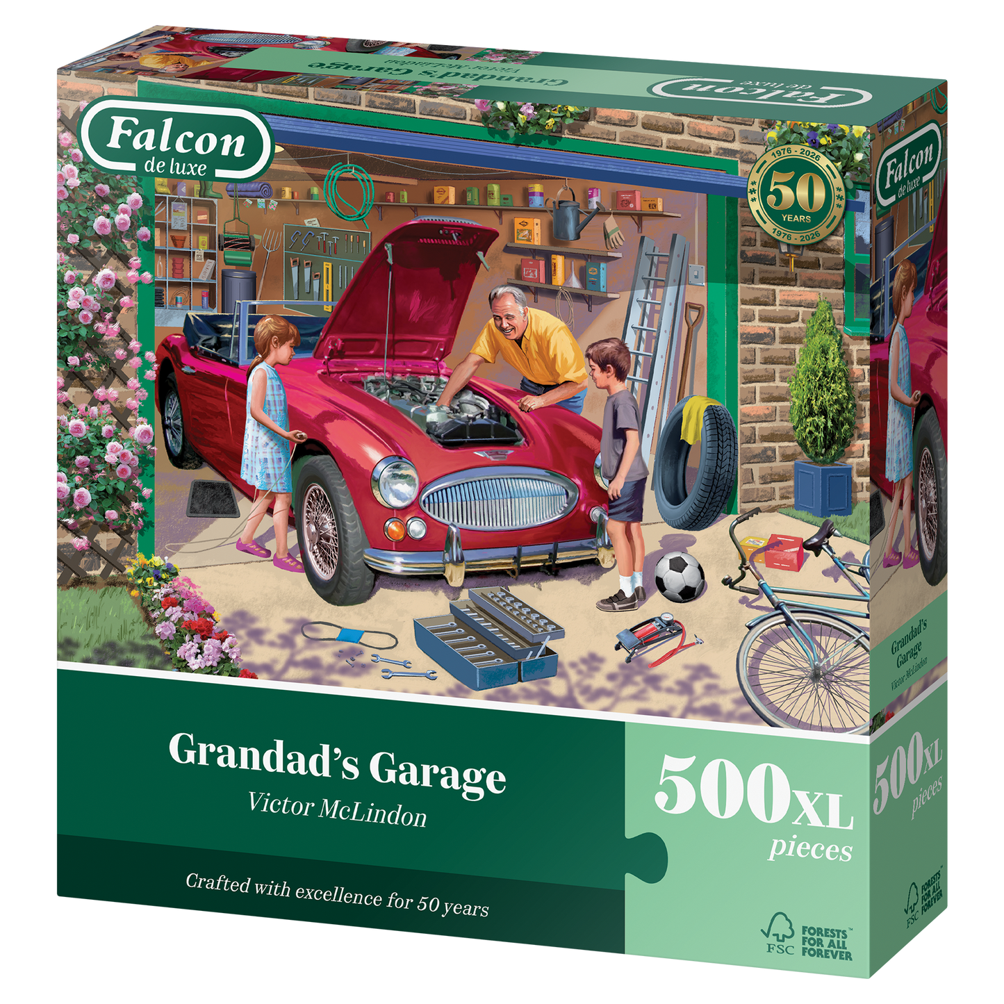 Falcon - Grandad's Garage (500XL pieces)