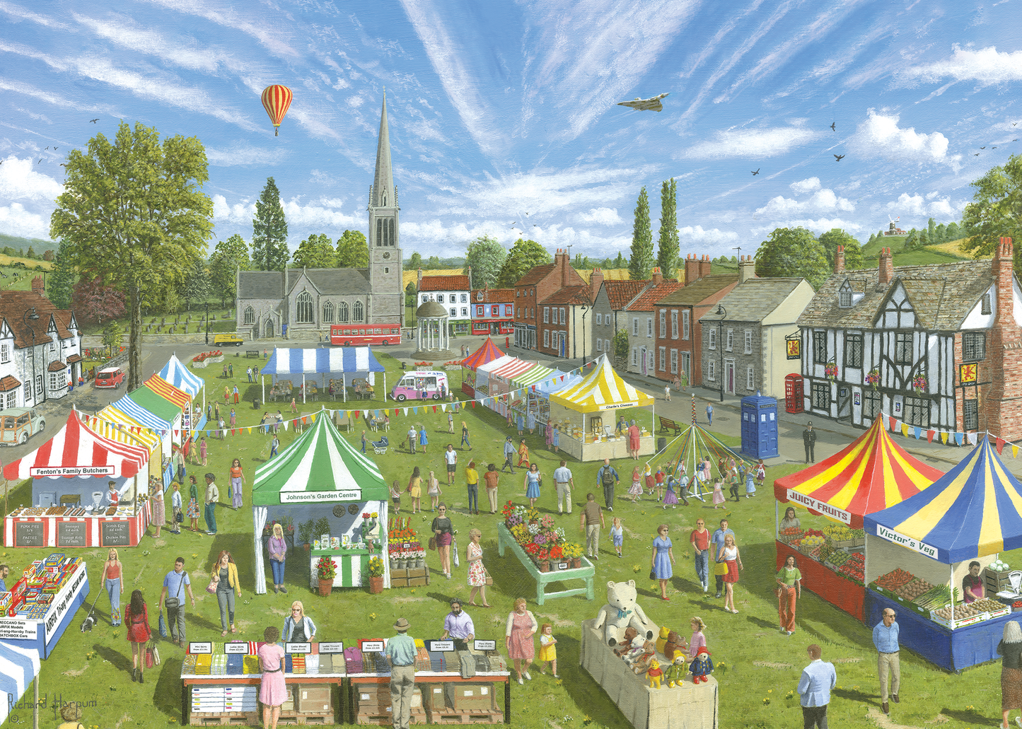 Falcon - The Village Fete (500XL pieces)