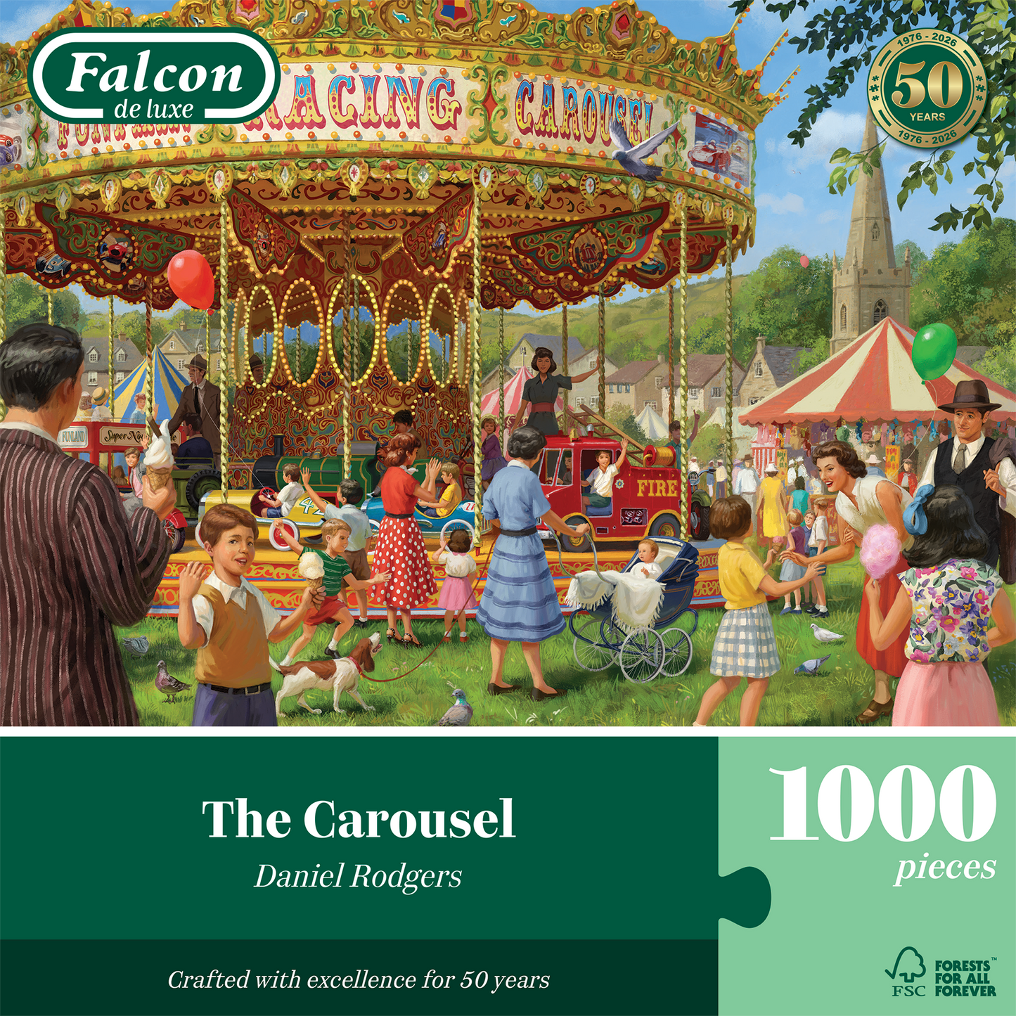 Falcon - The Carousel (1000 pieces)