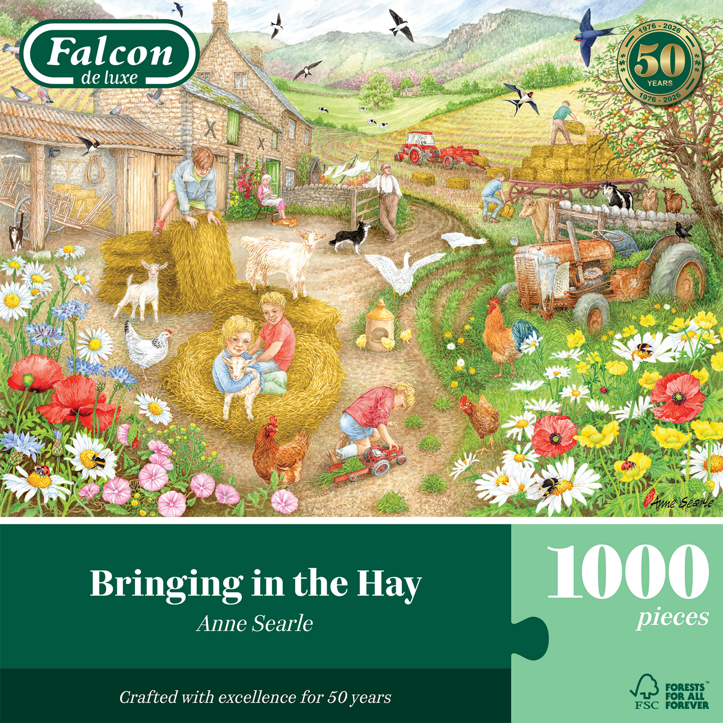 Falcon - Bringing in the Hay (1000 pieces)
