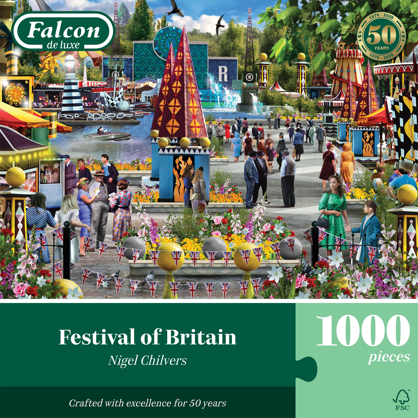 Falcon - Festival of Britain (1000 stukjes)