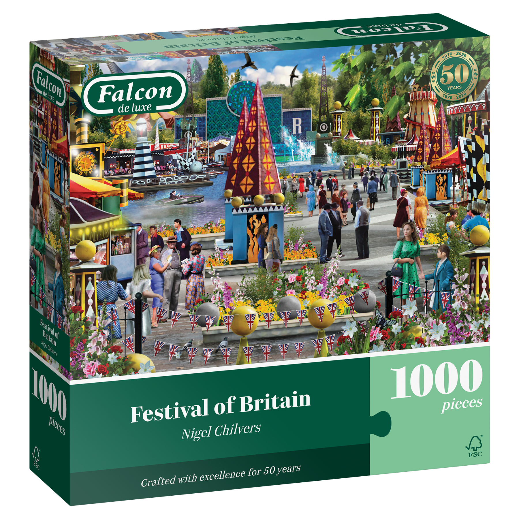 Falcon - Festival of Britain (1000 stukjes)