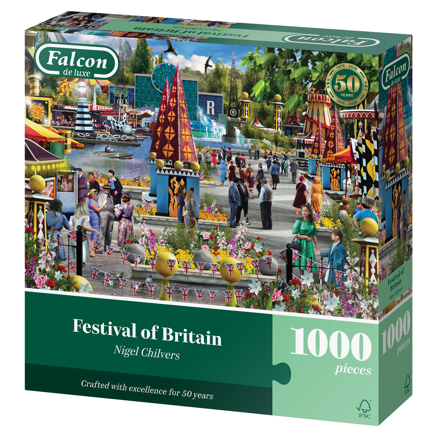 Falcon - Festival of Britain (1000 stukjes)