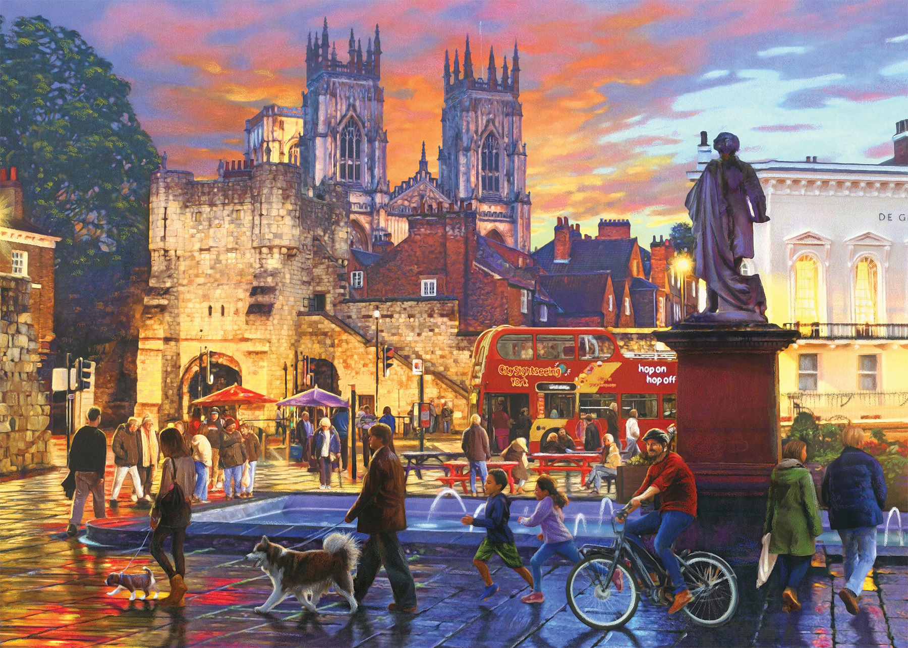 Falcon - A Trip to York (1000 pieces) - Jumboplay.com