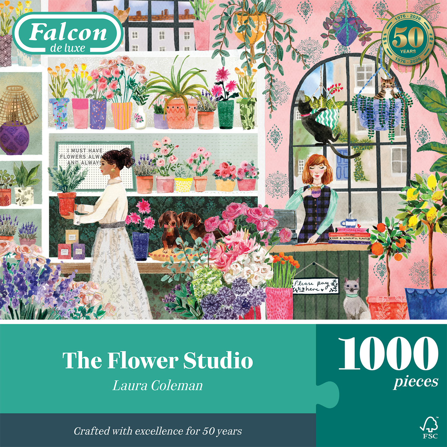 Falcon - The Flower Studio (1000 pieces)