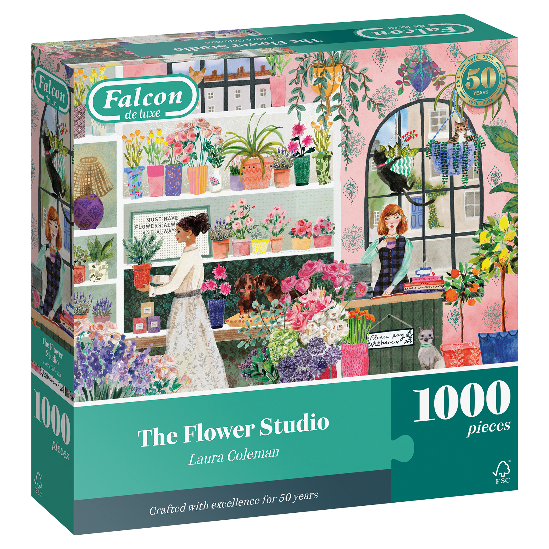 Falcon - The Flower Studio (1000 stukjes)