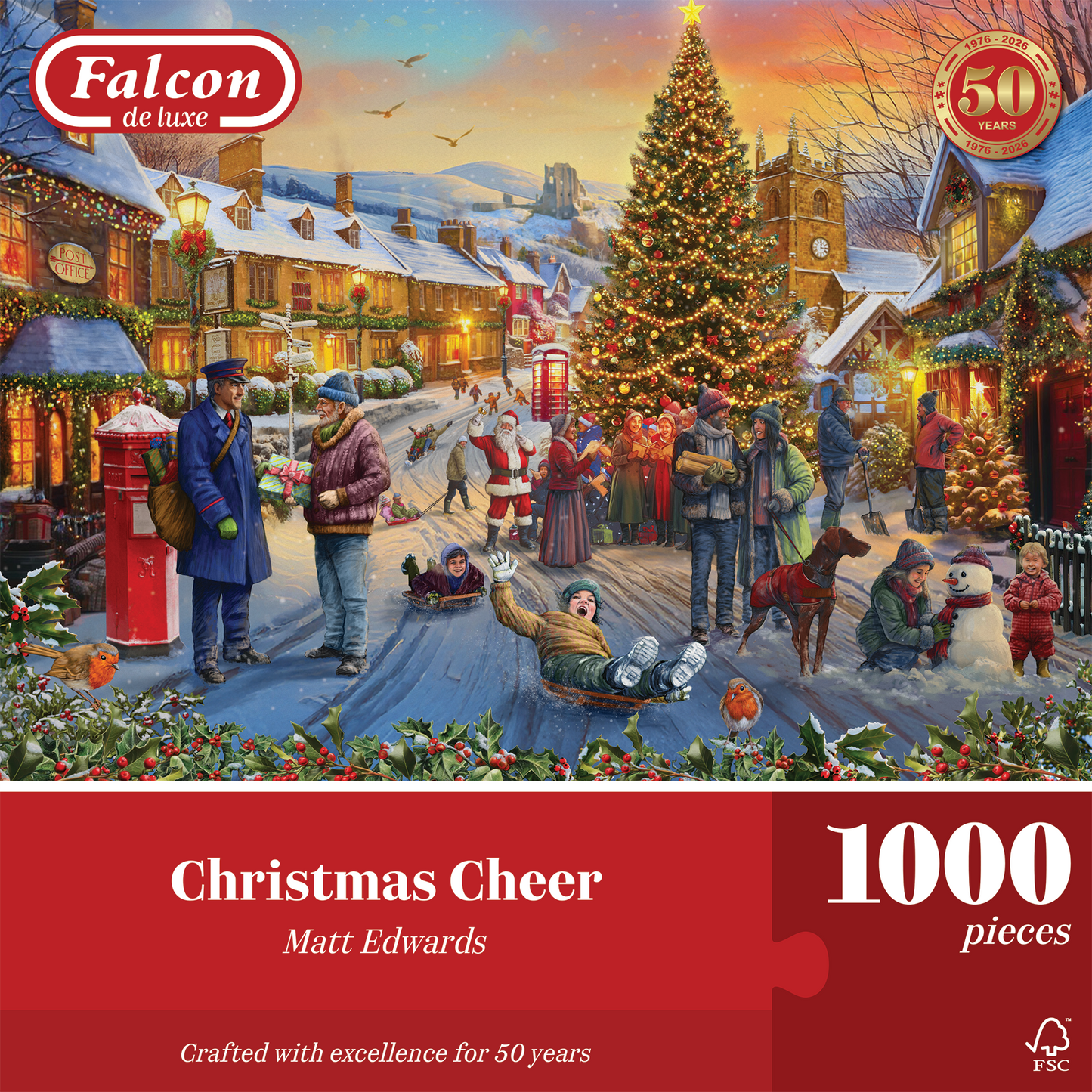 Falcon - Christmas Cheer (1000 pieces)