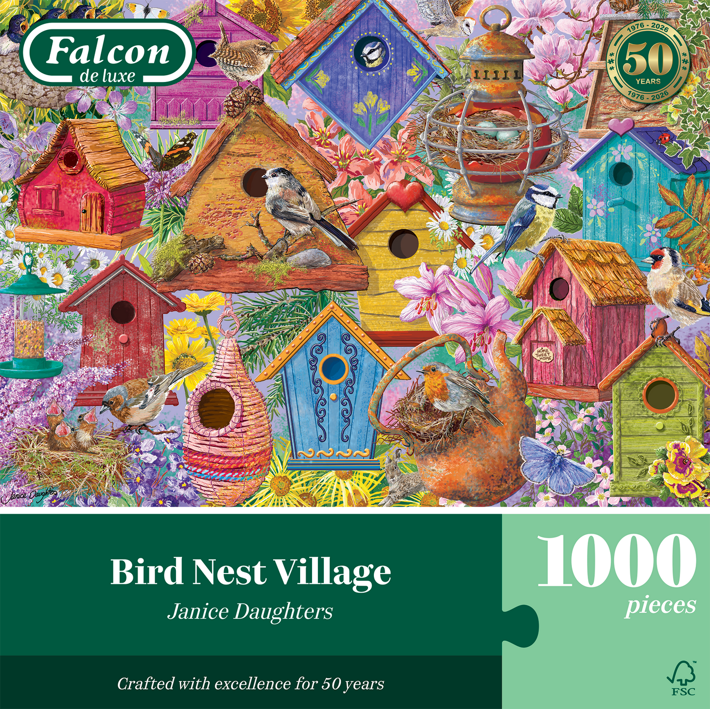 Falcon - Bird Nest Village (1000 pieces)