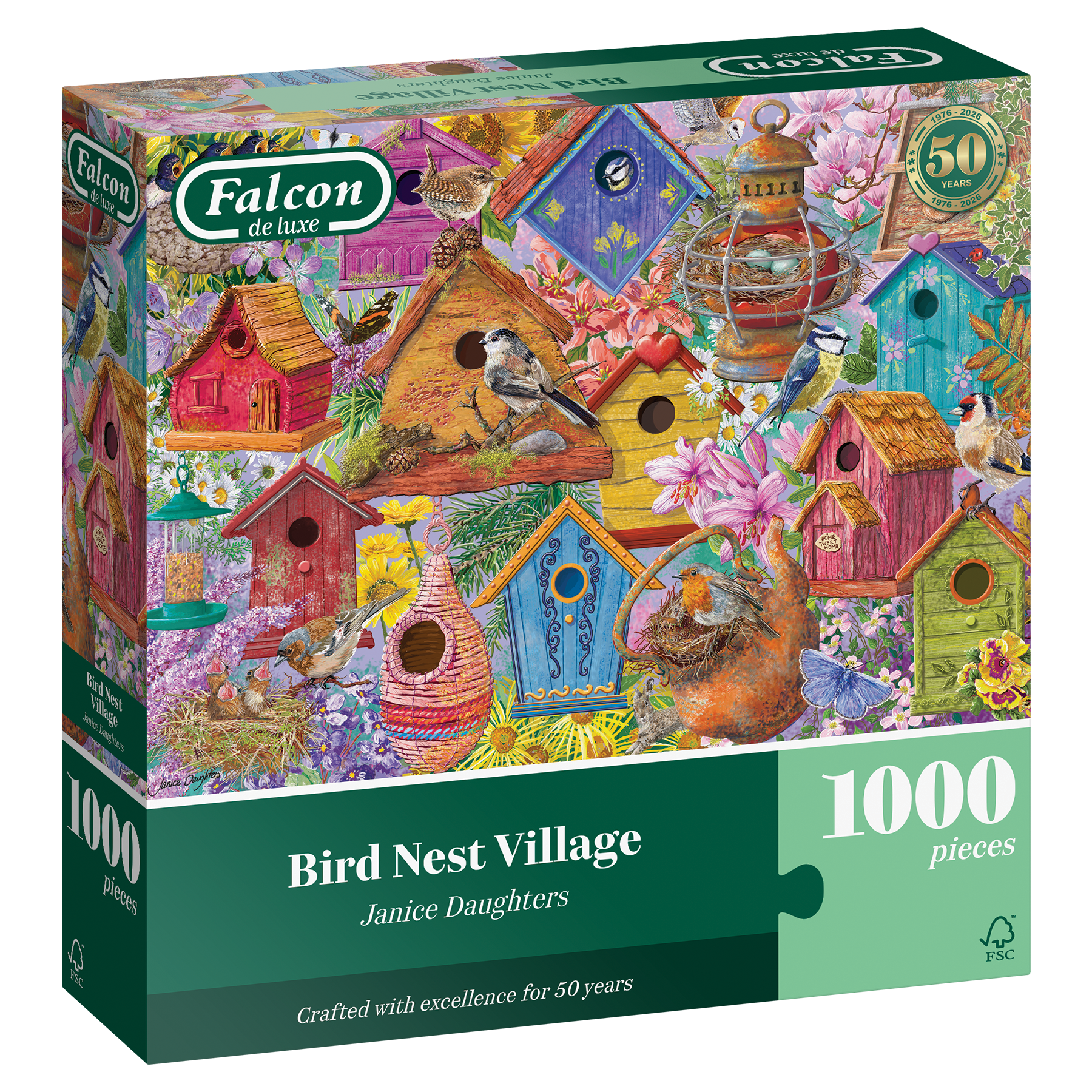 Falcon - Bird Nest Village (1000 pieces)