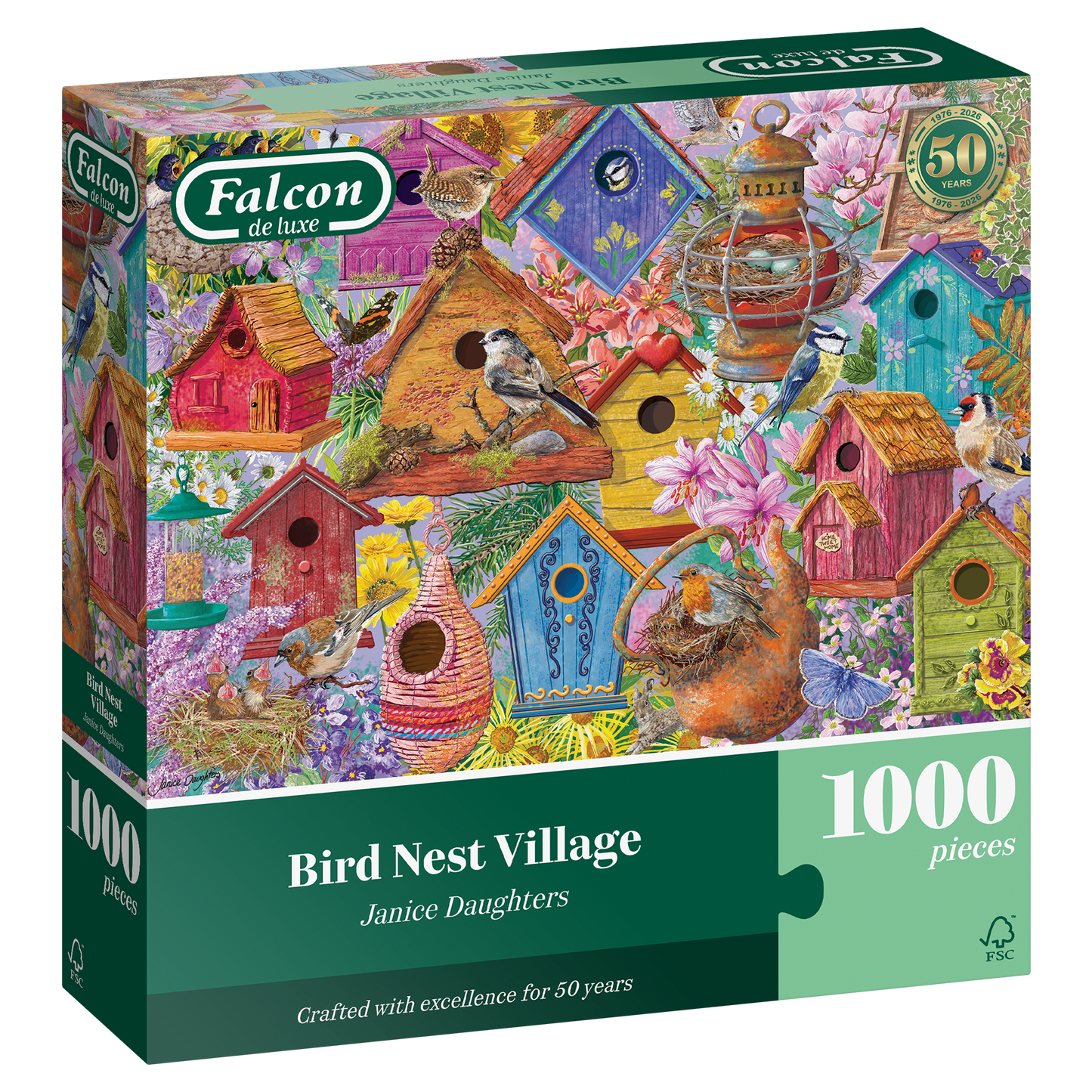 Falcon - Bird Nest Village (1000 pieces)