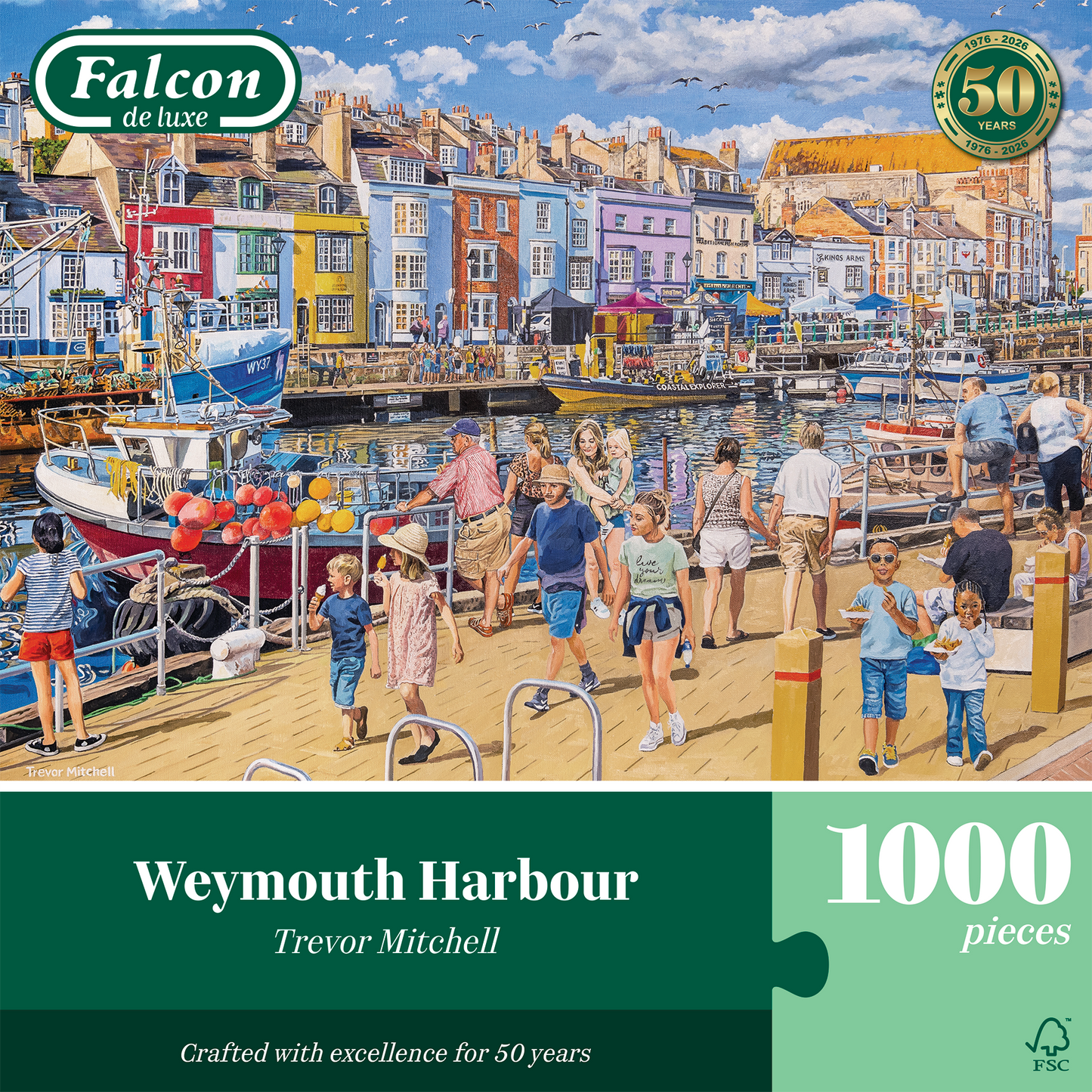 Falcon - Weymouth Harbour (1000 pieces)