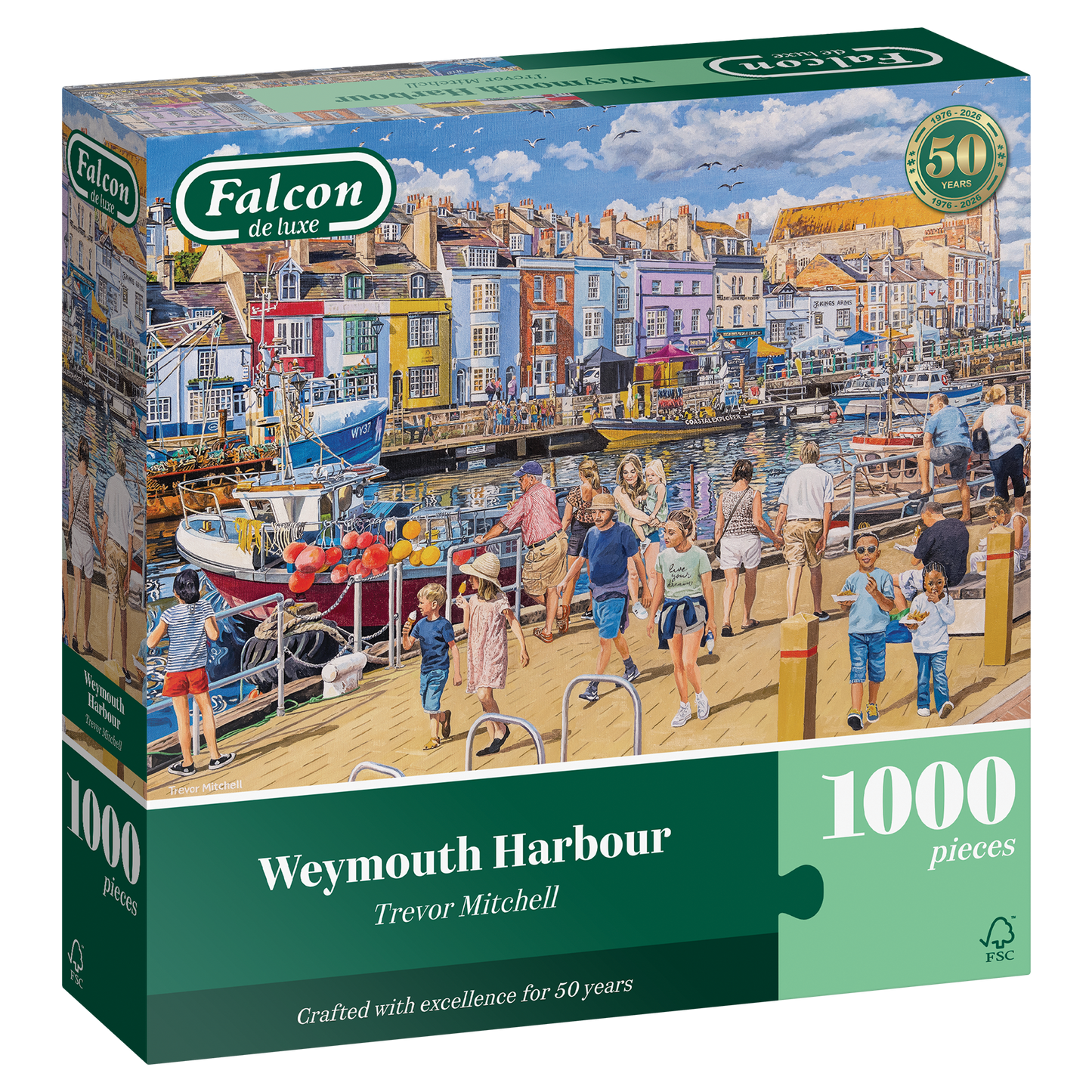 Falcon - Weymouth Harbour (1000 pieces)