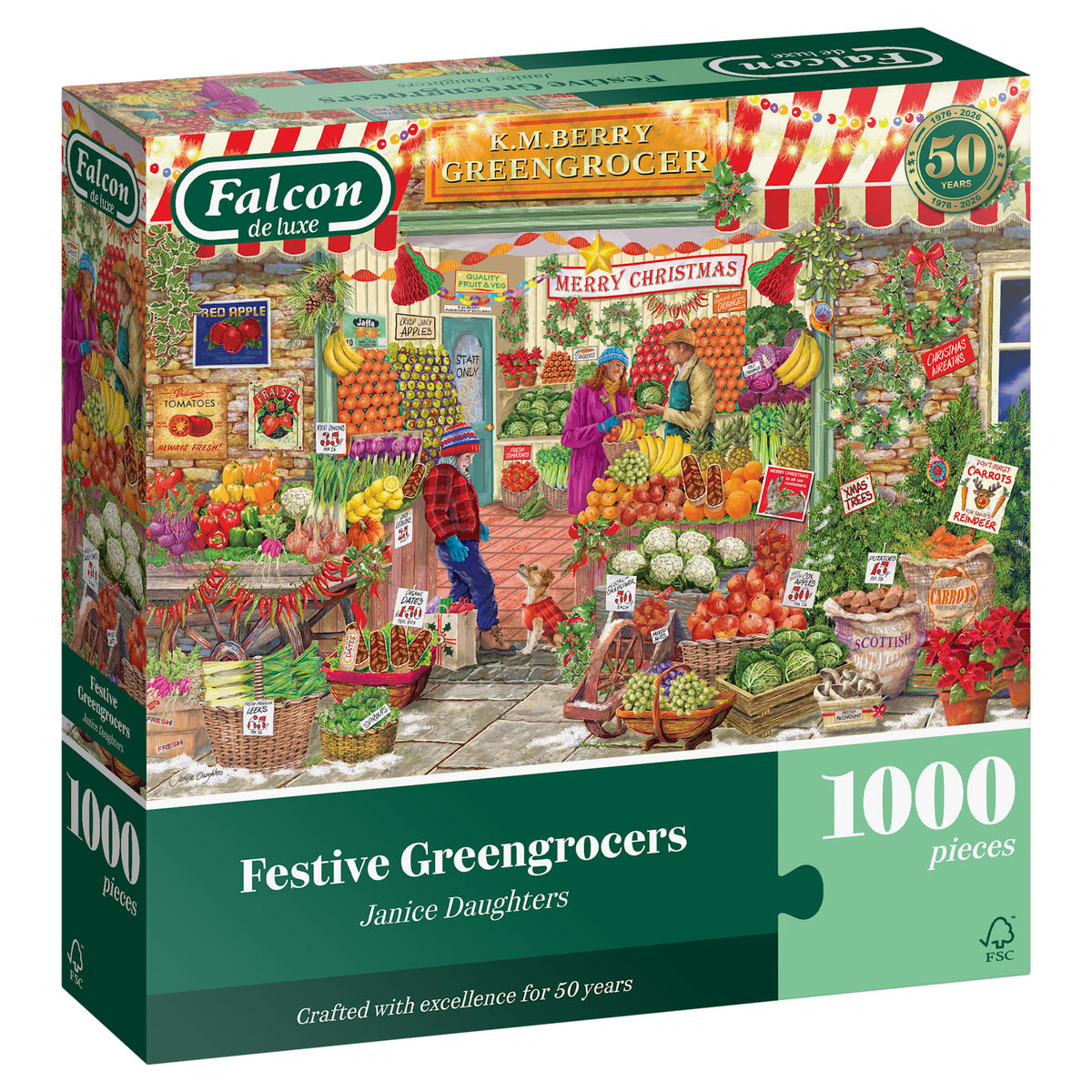 Falcon - Festive Greengrocers (1000 pieces)