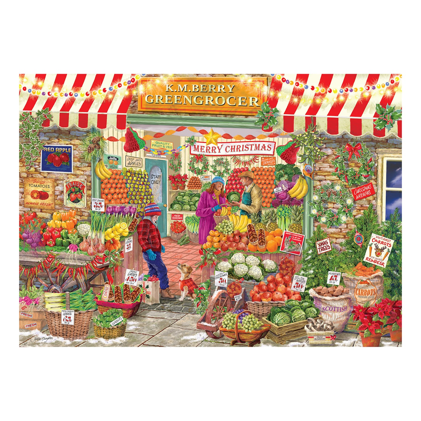 Falcon - Festive Greengrocers (1000 pieces)