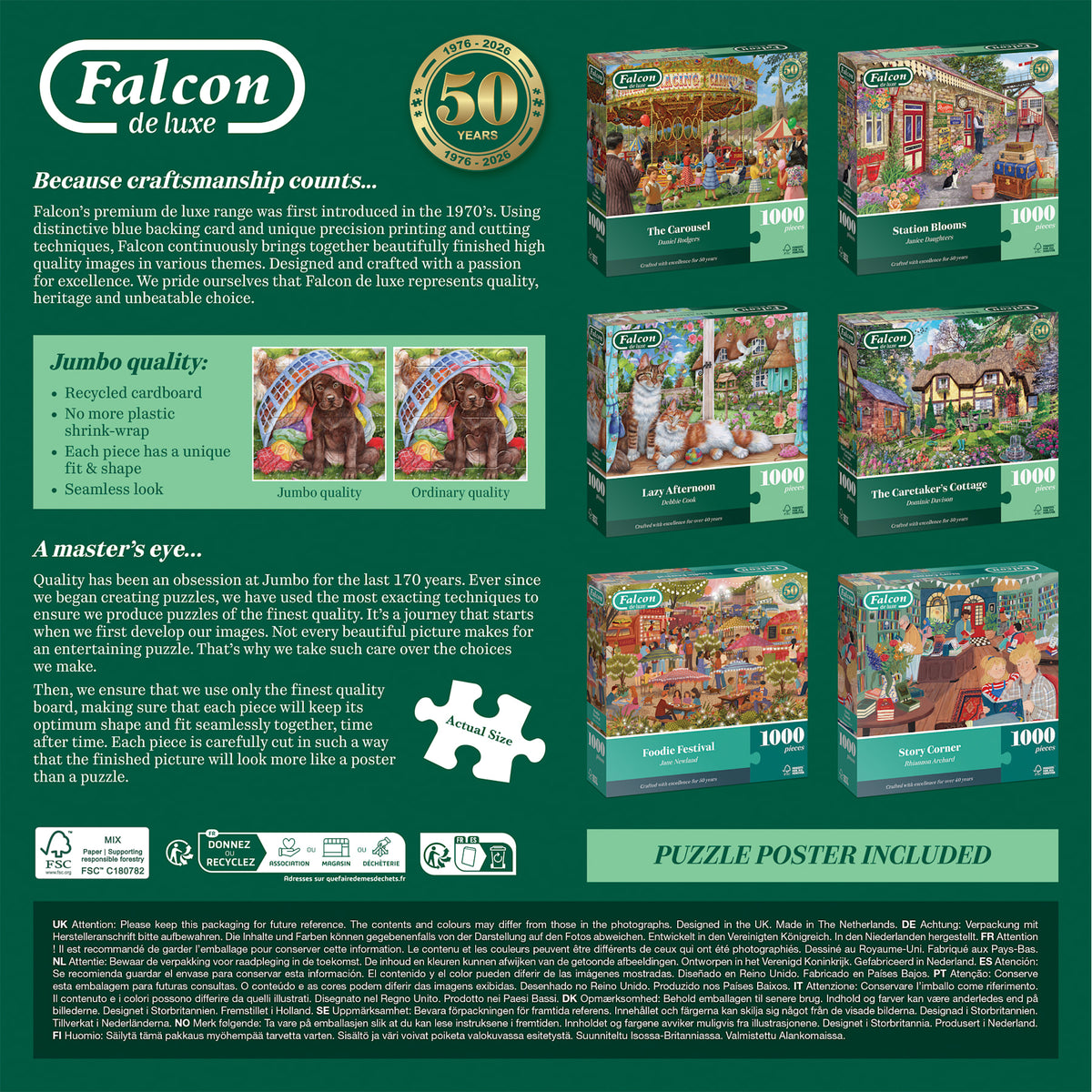 Falcon - Festive Greengrocers (1000 pieces)