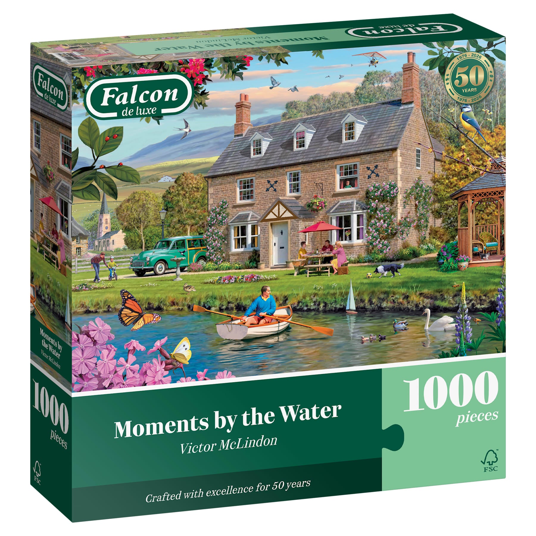 Falcon - Moments by the Water (1000 stukjes)
