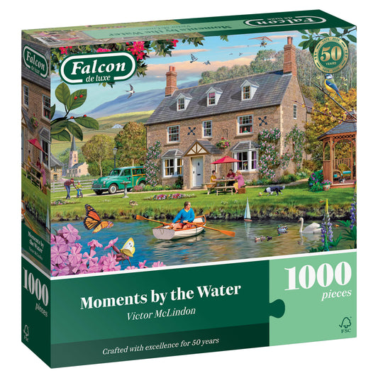 Falcon - Moments by the Water (1000 stukjes)