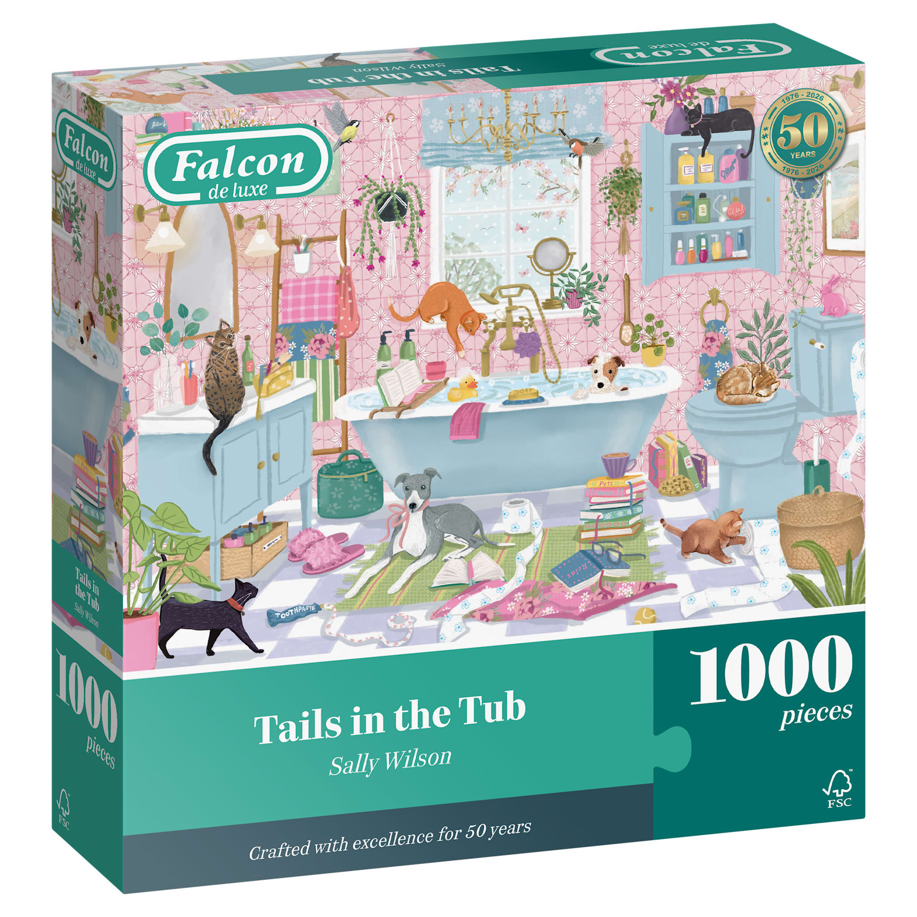 Falcon - Tails in the Tub (1000 stukjes)