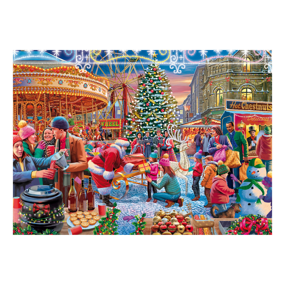 Falcon Advent Calendar - Christmas Comes to Town (1008 pieces)