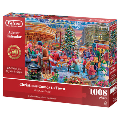 Falcon Advent Calendar - Christmas Comes to Town (1008 pieces)