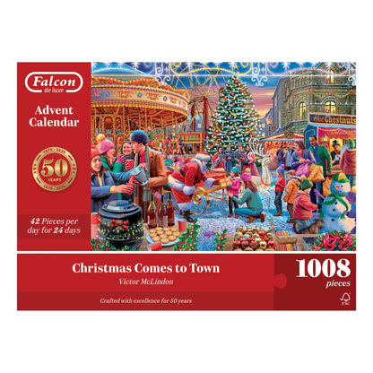 Falcon Advent Calendar - Christmas Comes to Town (1008 pieces)