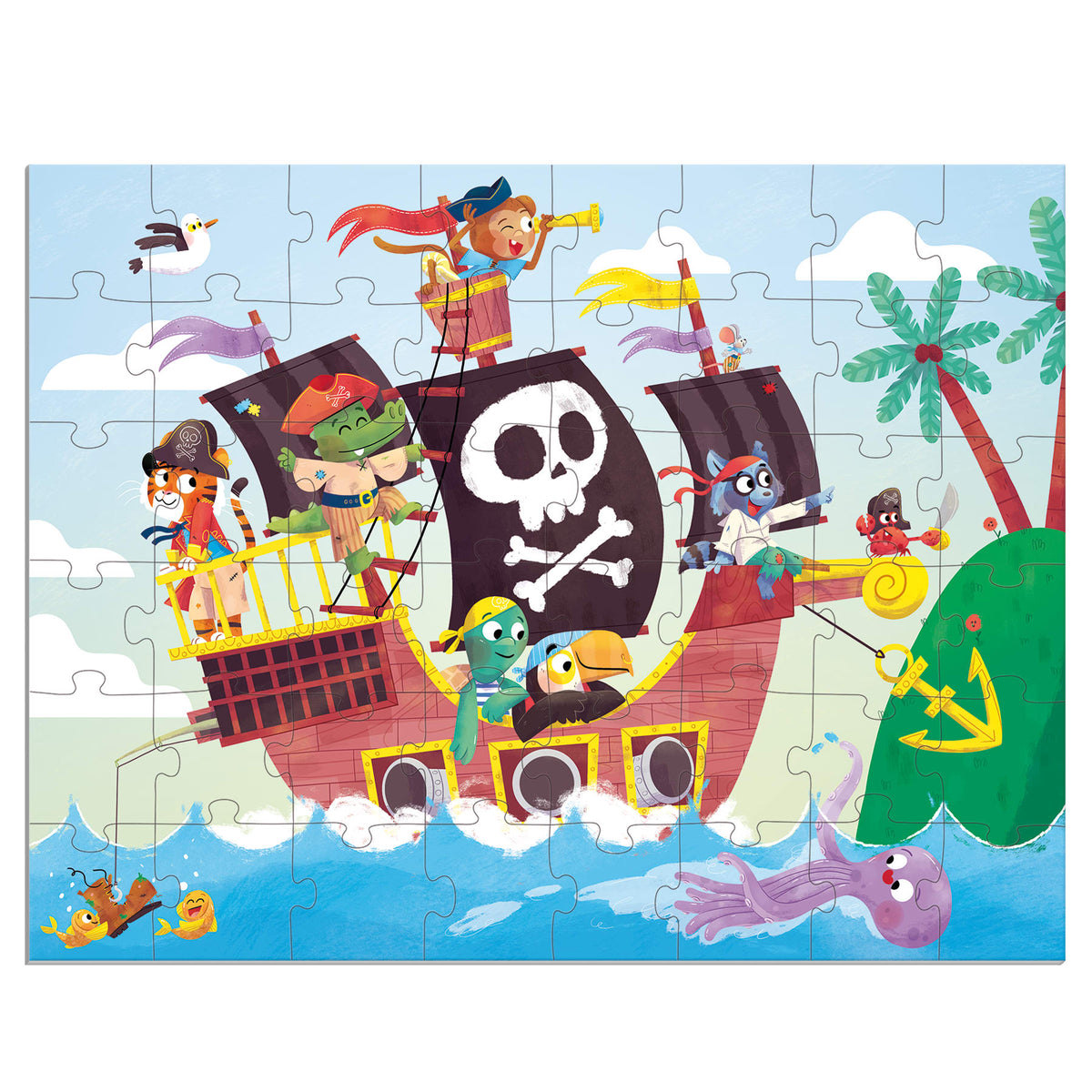 Goula - XXL Puzzle Piraten