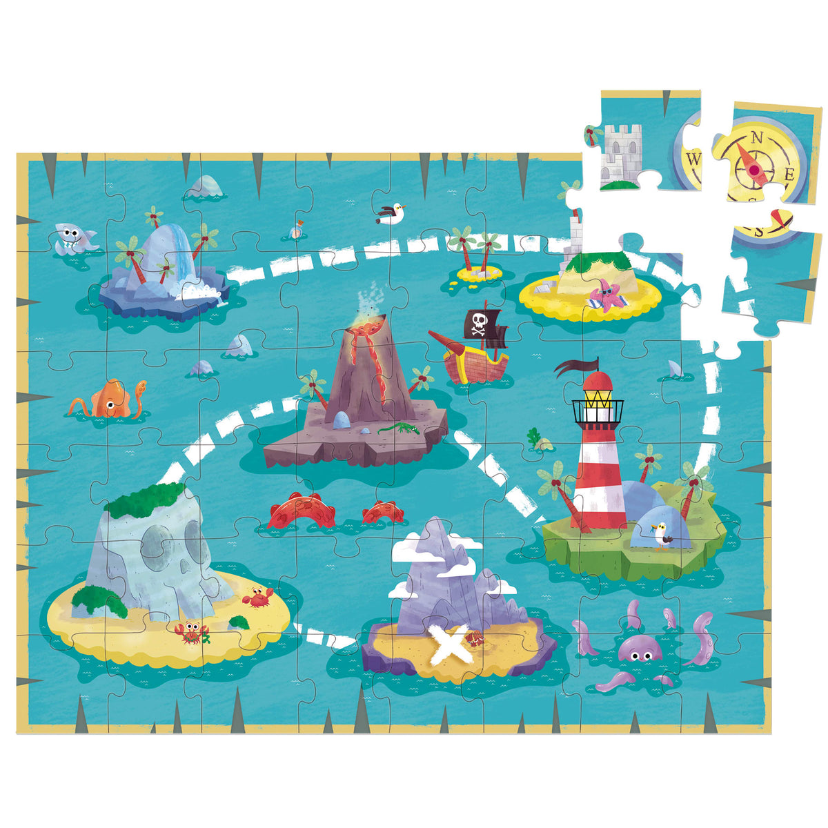 Goula - XXL Puzzle Piraten