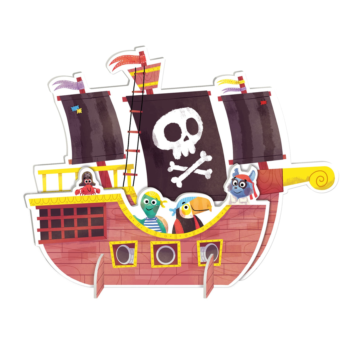 Goula - XXL Puzzle Piraten