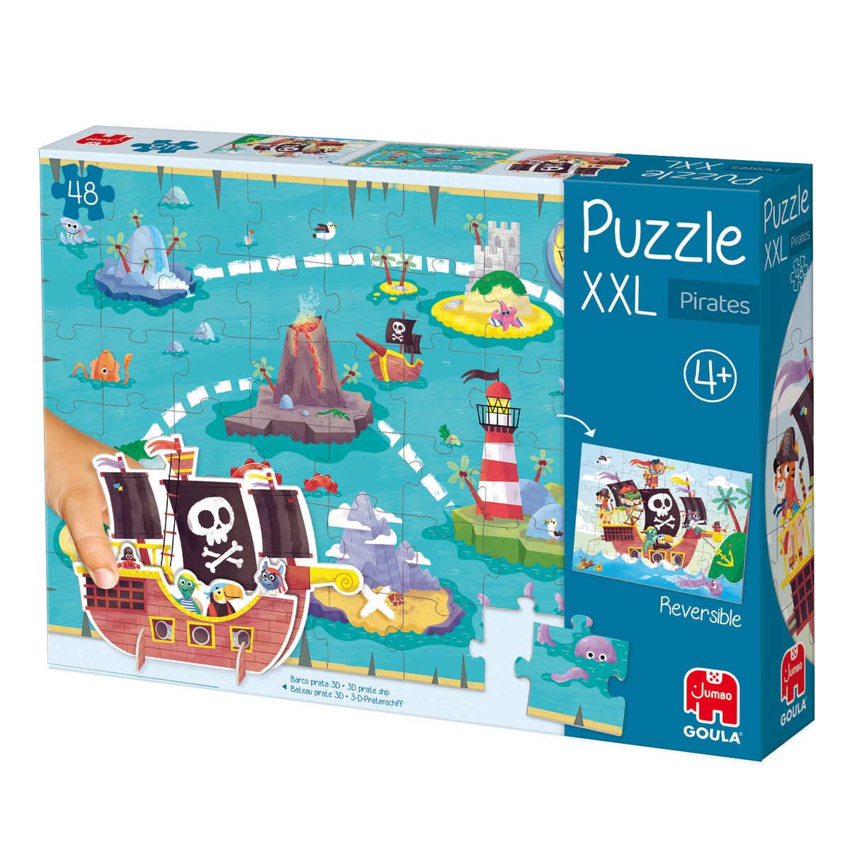 Goula - XXL Puzzle Piraten
