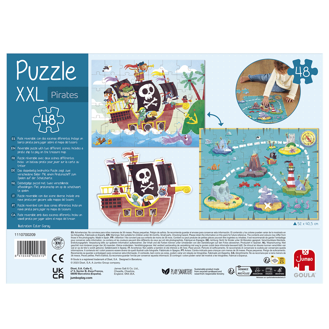 Goula - Puzzle XXL Pirates - Jumboplay.com Goula - Puzzle XXL Pirates - Jumboplay.com