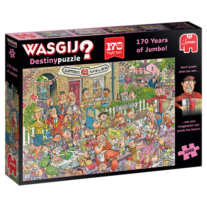 Wasgij Destiny 170 Years of Jumbo! 1000pcs - product image - Jumboplay.com