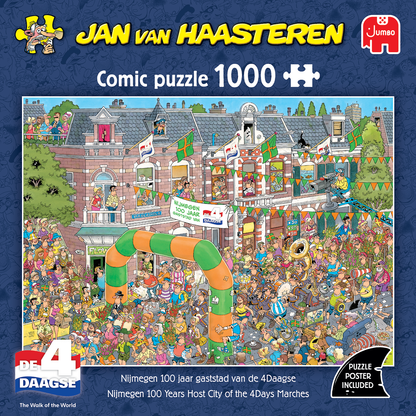 Jan van Haasteren - Nijmegen Vierdaagse special (1000 stukjes)