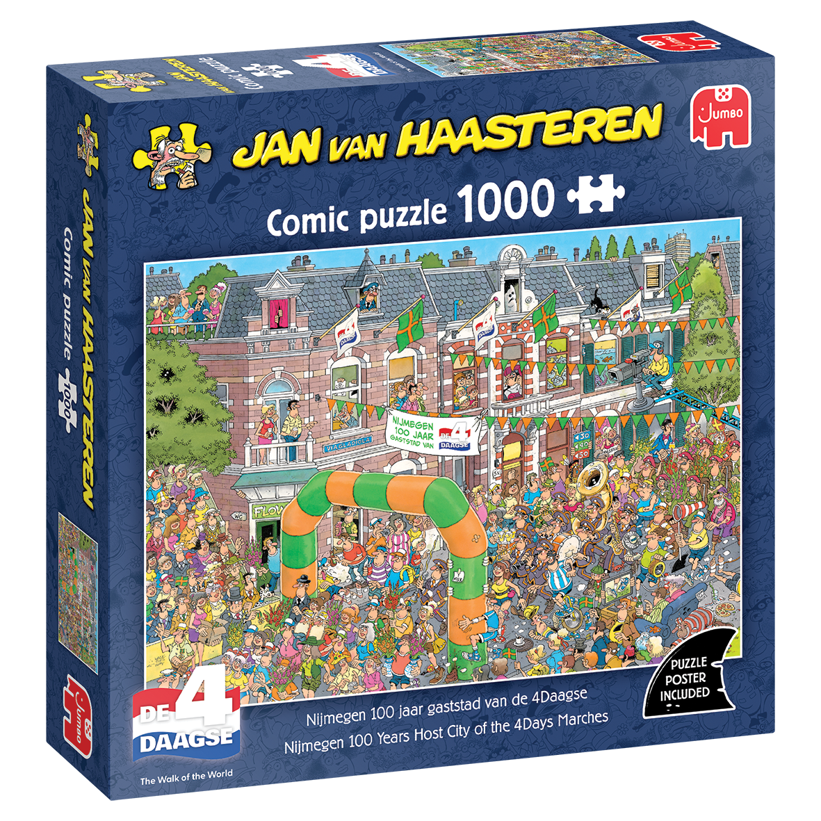 Jan van Haasteren - Nijmegen Vierdaagse special (1000 stukjes)