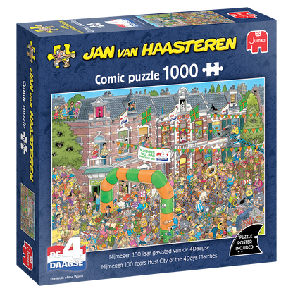 Jan van Haasteren - Nijmegen Vierdaagse special (1000 stukjes)