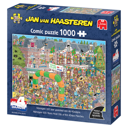 Jan van Haasteren - Nijmegen Vierdaagse special (1000 stukjes)
