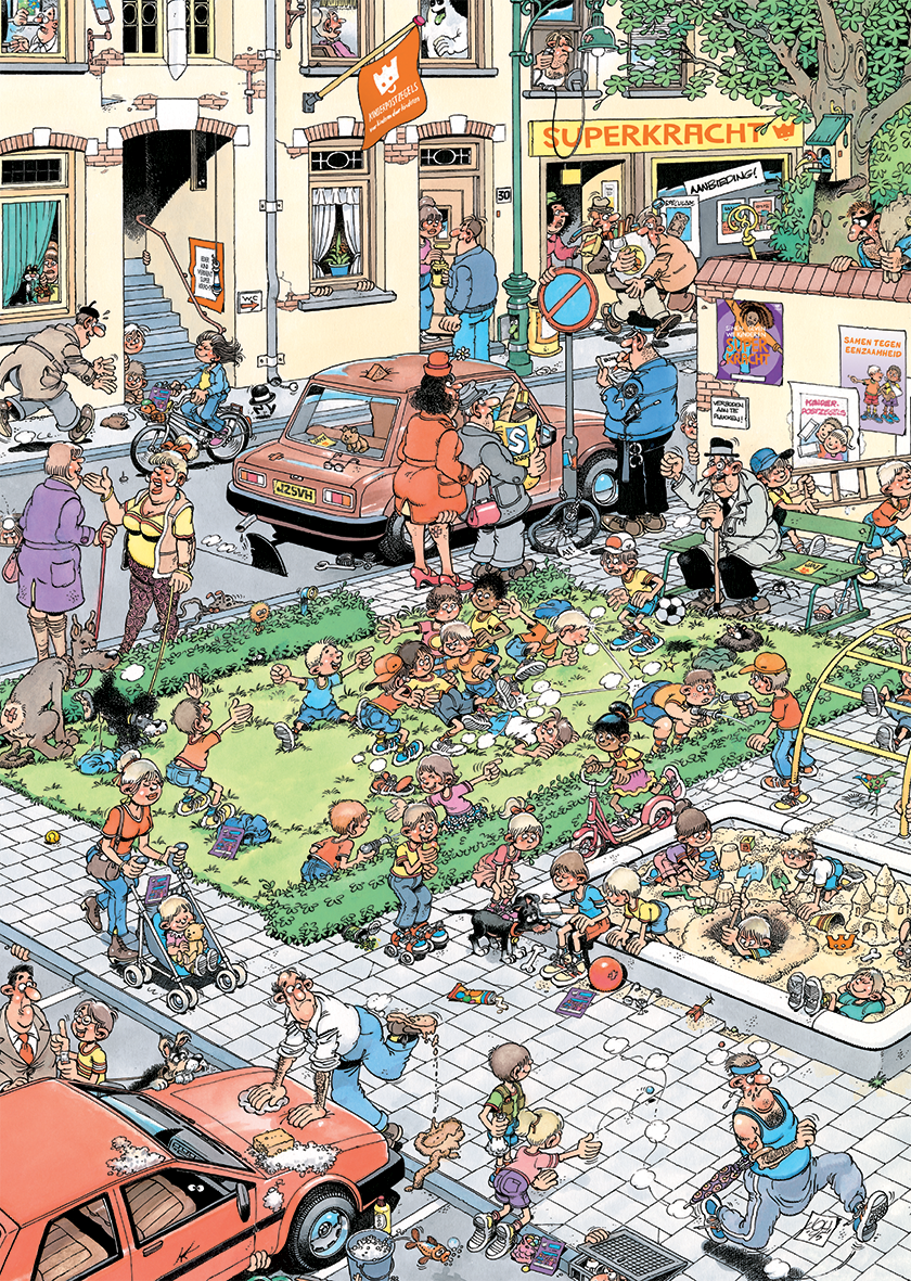 Jan van Haasteren - Kinderpostzegels (500 stukjes)