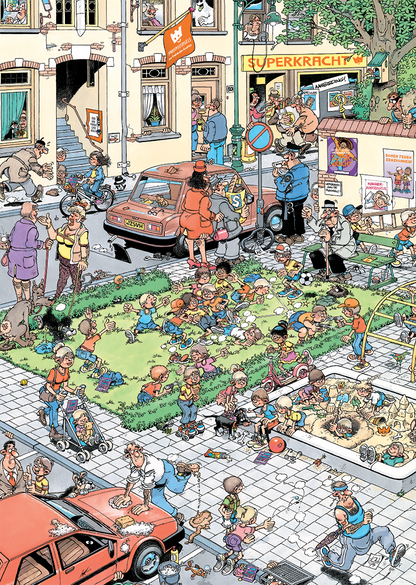 Jan van Haasteren - Kinderpostzegels (500 stukjes)