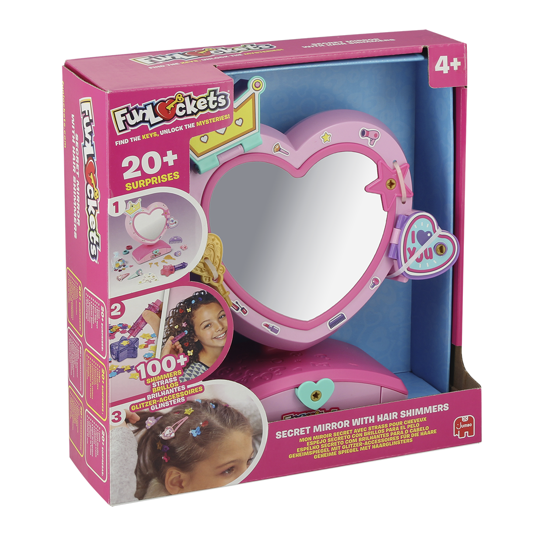 FunLockets - Geheime Spiegel Met Haarglinsters