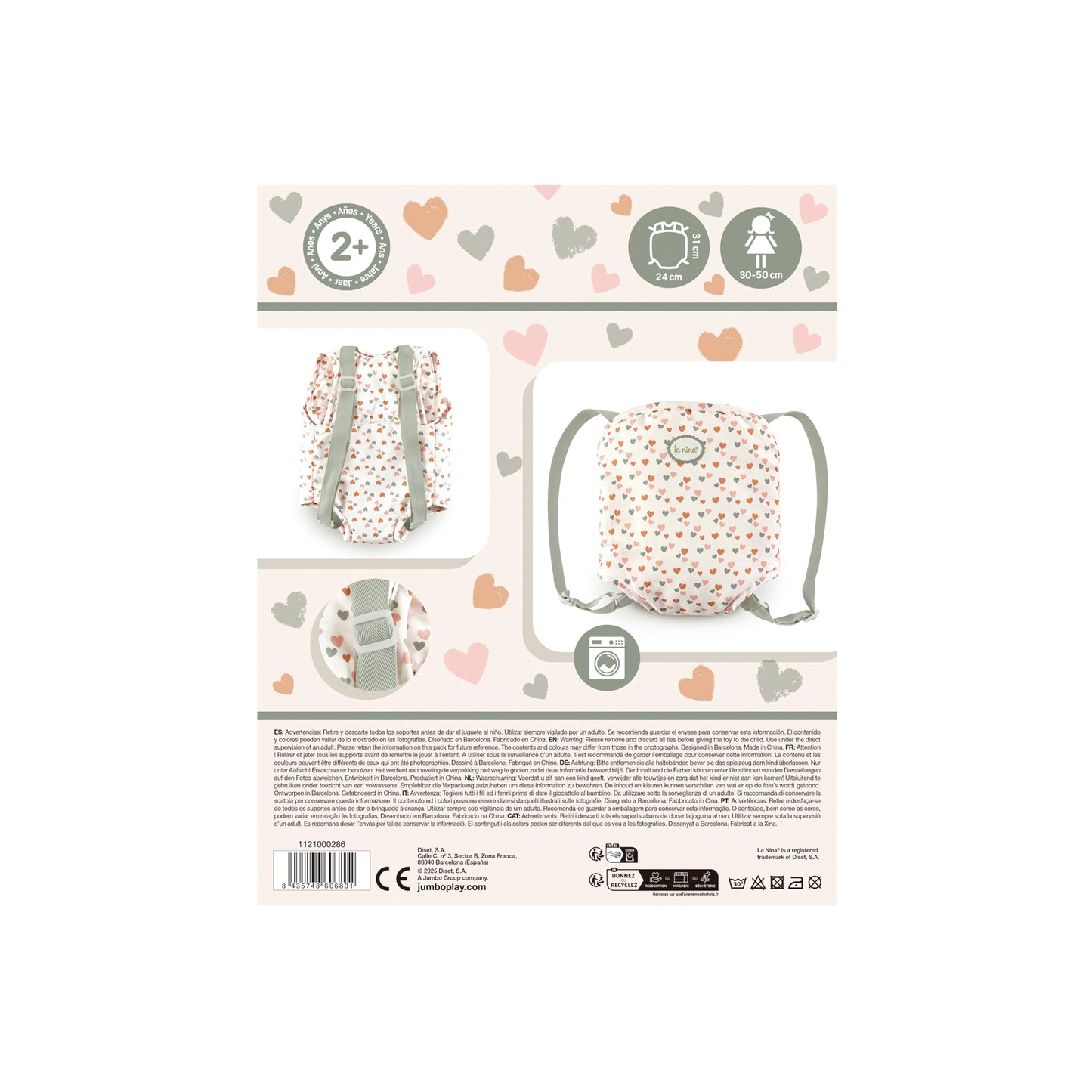 La Nina - Mochila Portabebés Amanda