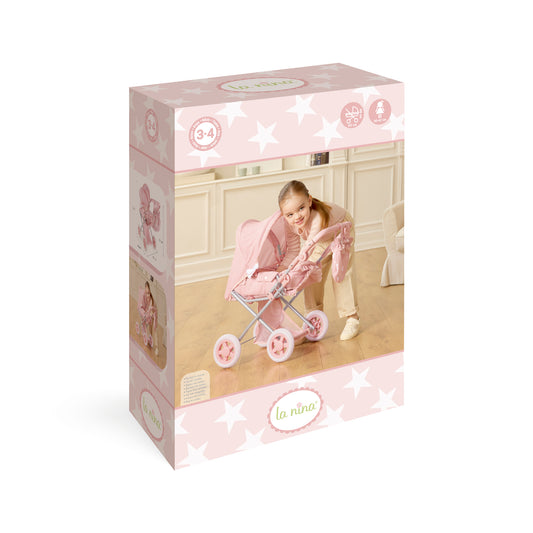 La Nina - Cuco con ruedas pequeño Carlota Pink