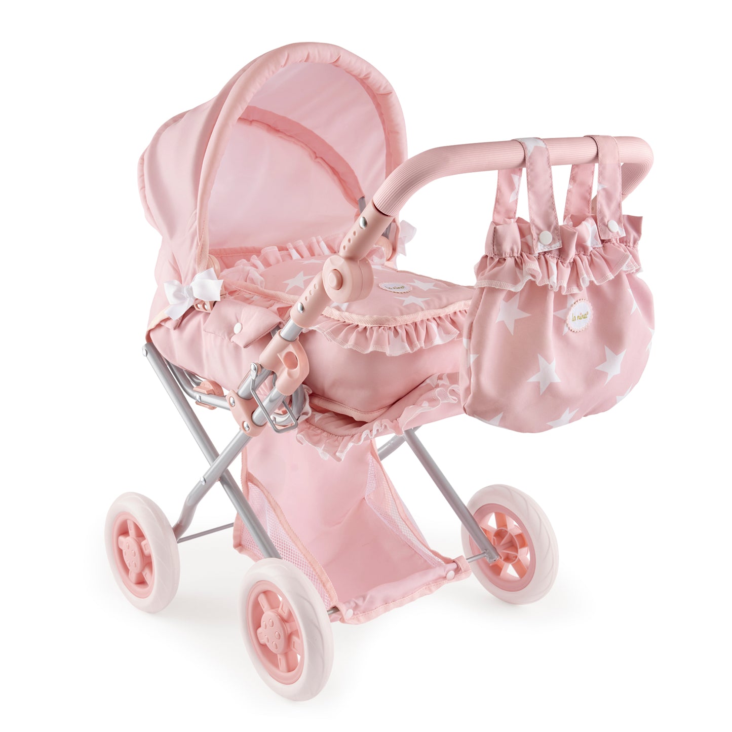 La Nina - Cuco con ruedas pequeño Carlota Pink