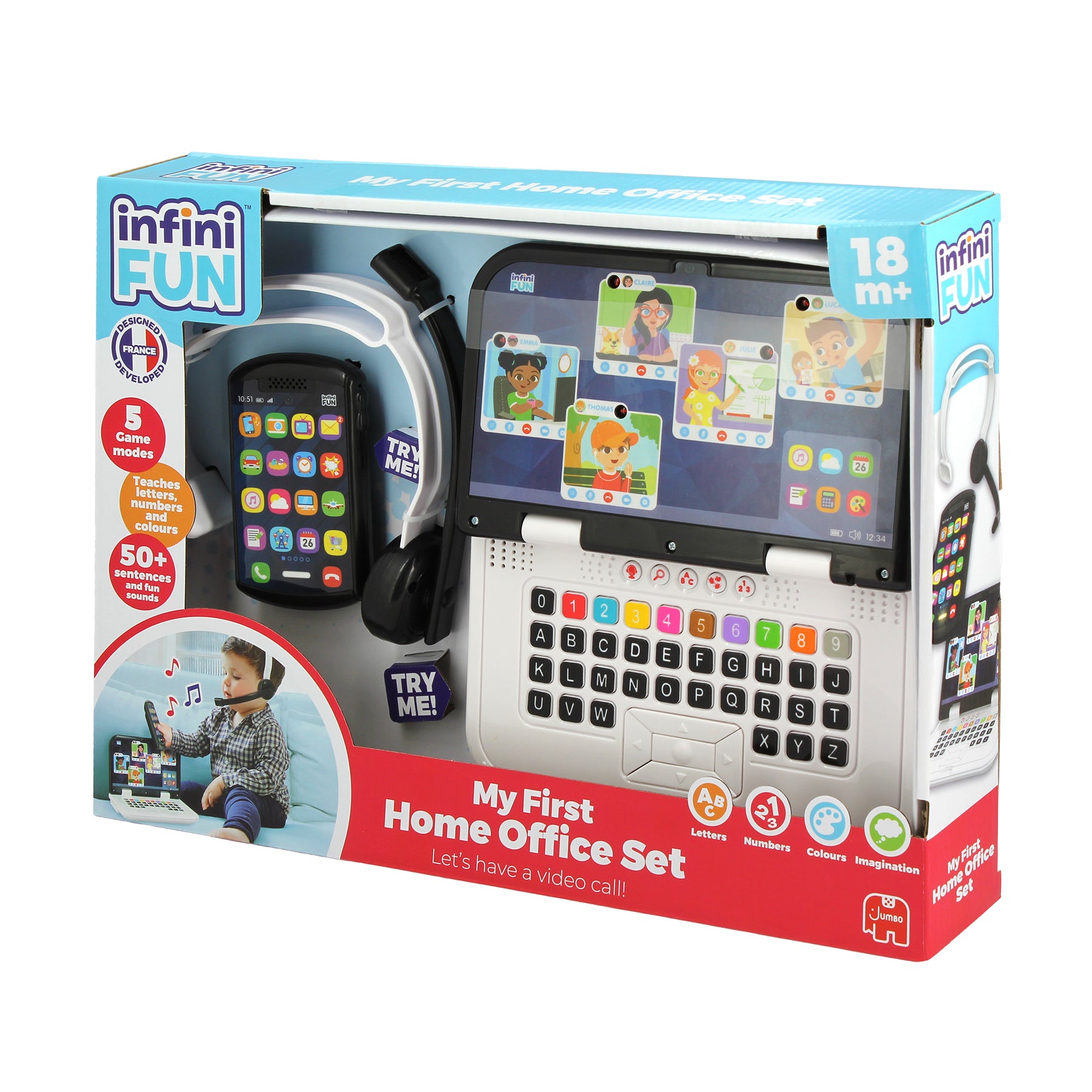infiniFUN - My First Home Office Set - Jumboplay.com