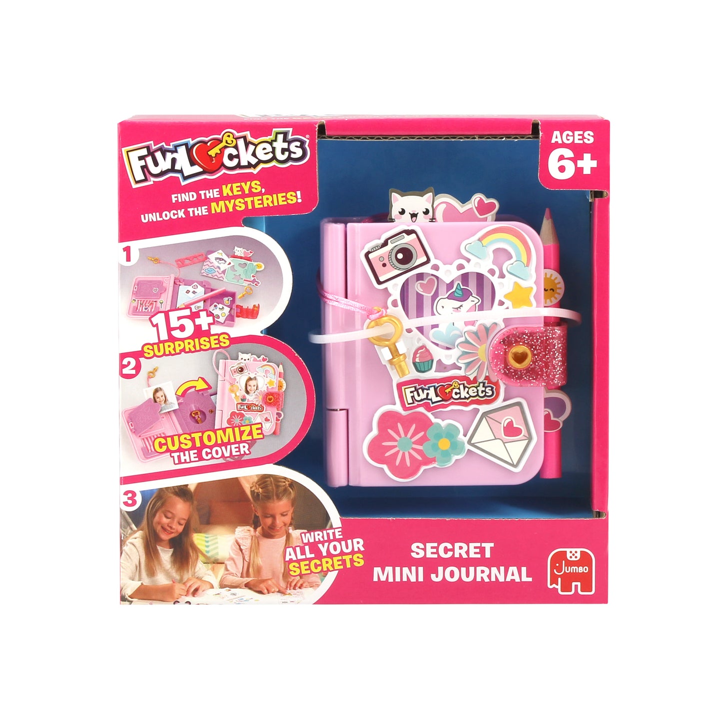 FunLockets - Secret Mini Journal UK