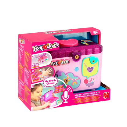 FunLockets - Ma boîte à bijoux secrète avec enregistreur de messages