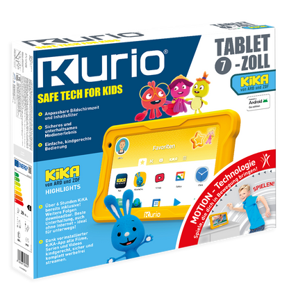 KURIO Tablet 7" KIKA EDITION