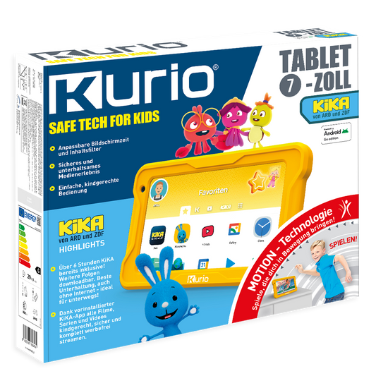 KURIO Tablet 7" KIKA EDITION