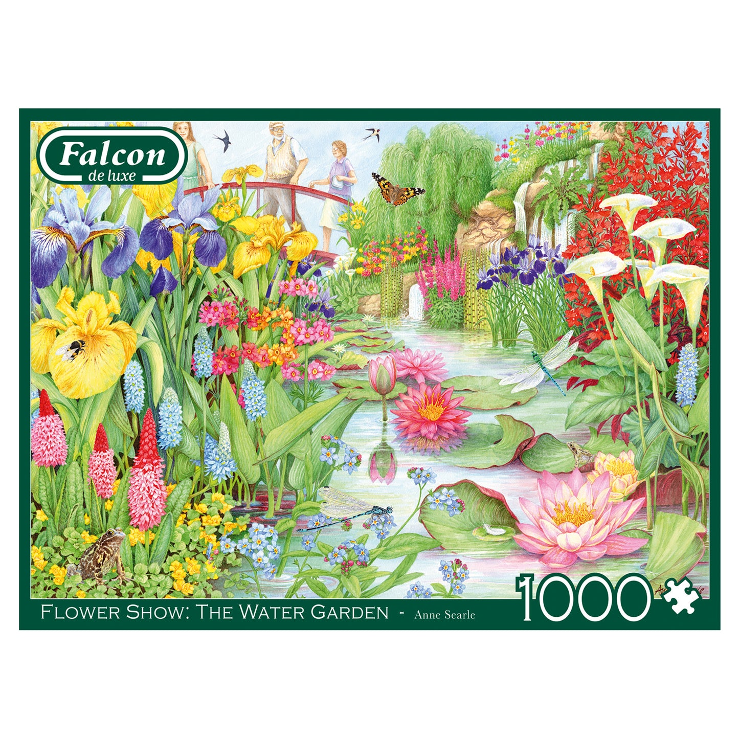 Falcon - Flower Show: The Water Garden (1000 pieces) - product image - Jumboplay.com